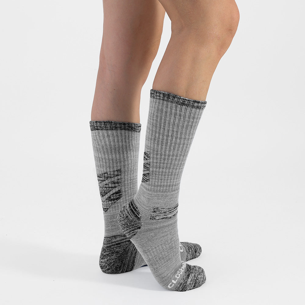 Closemate Men's Outdoor Hiking Mid-Calf Socks