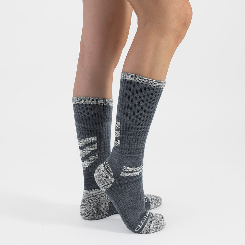 Closemate Men's Outdoor Hiking Mid-Calf Socks