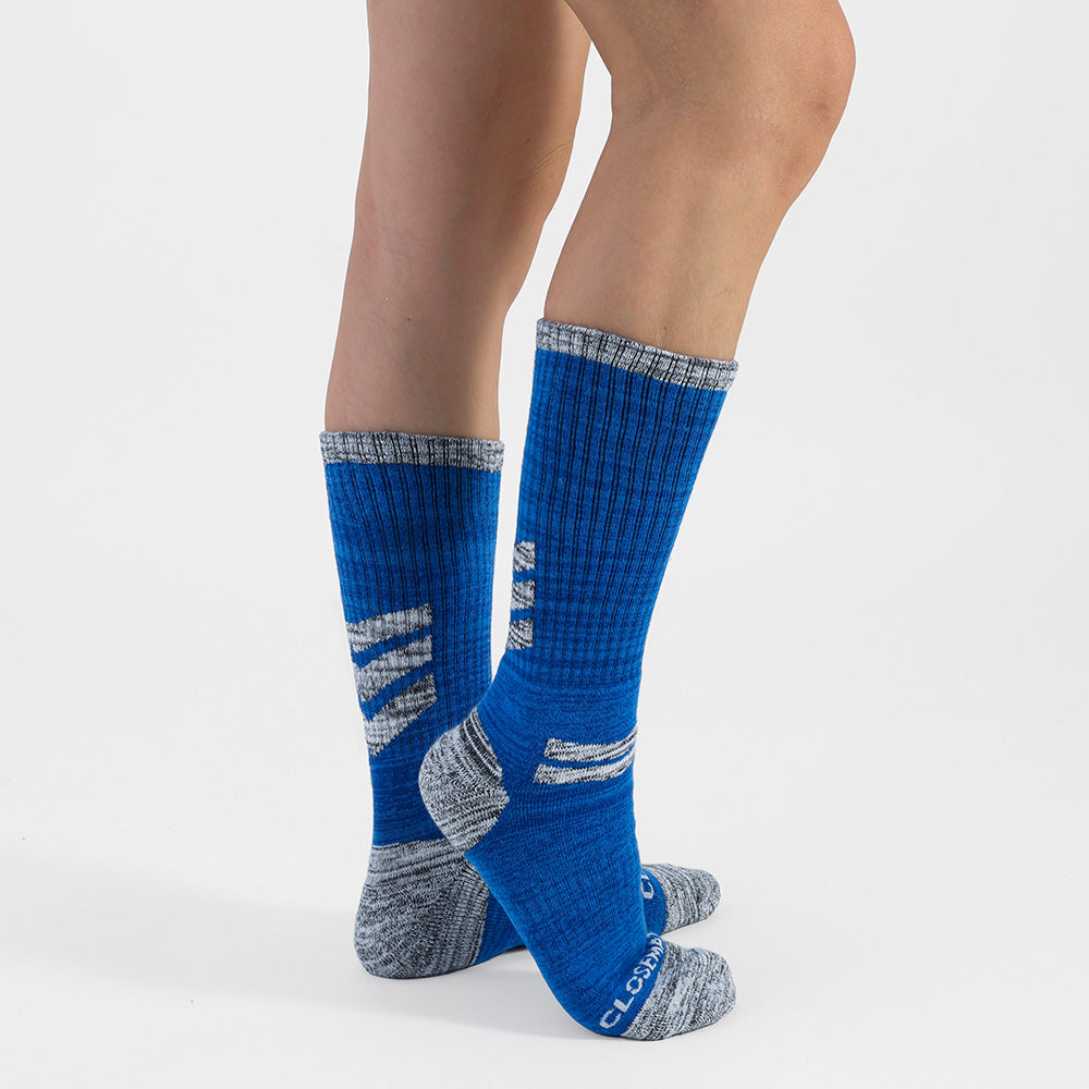 Closemate Men's Outdoor Hiking Mid-Calf Socks