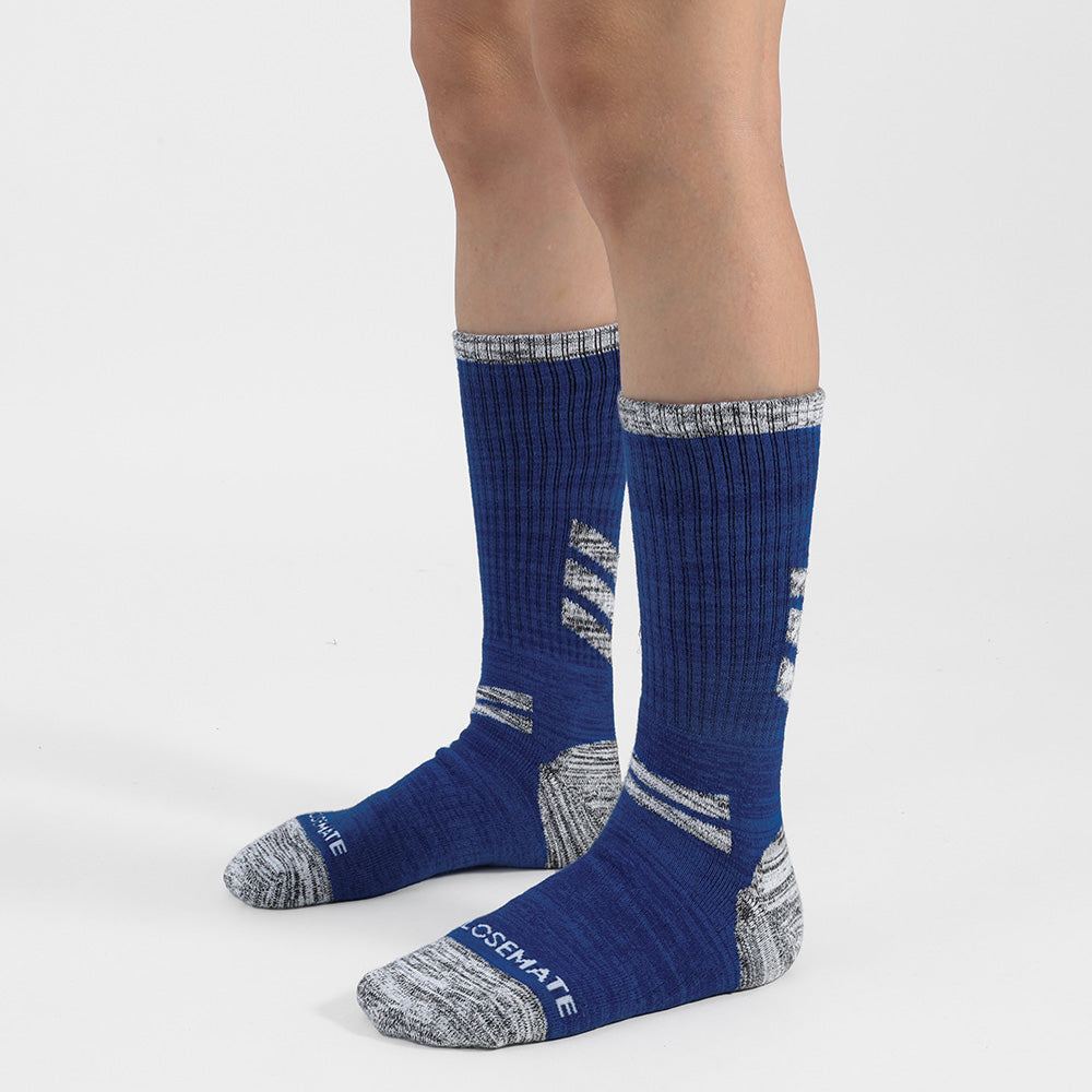 Closemate Men's Outdoor Hiking Mid-Calf Socks