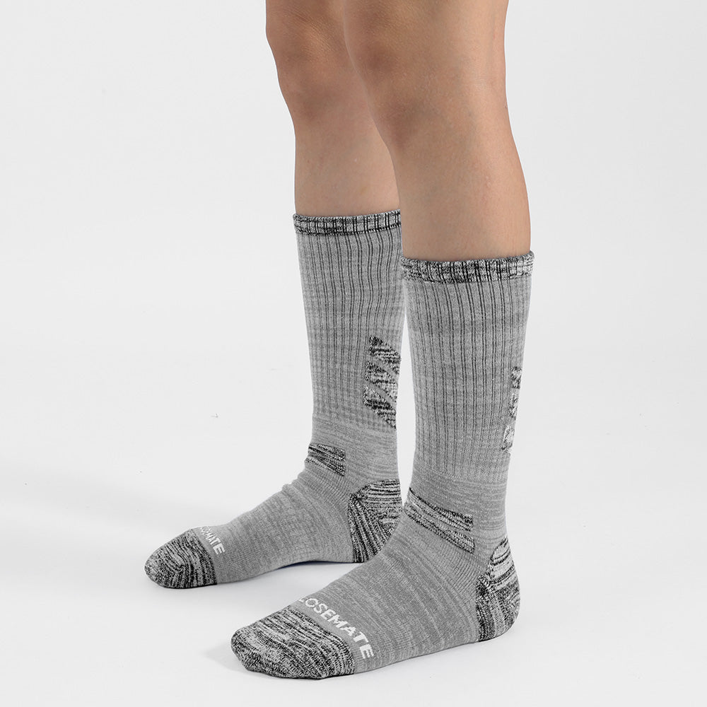 Closemate Men's Outdoor Hiking Mid-Calf Socks