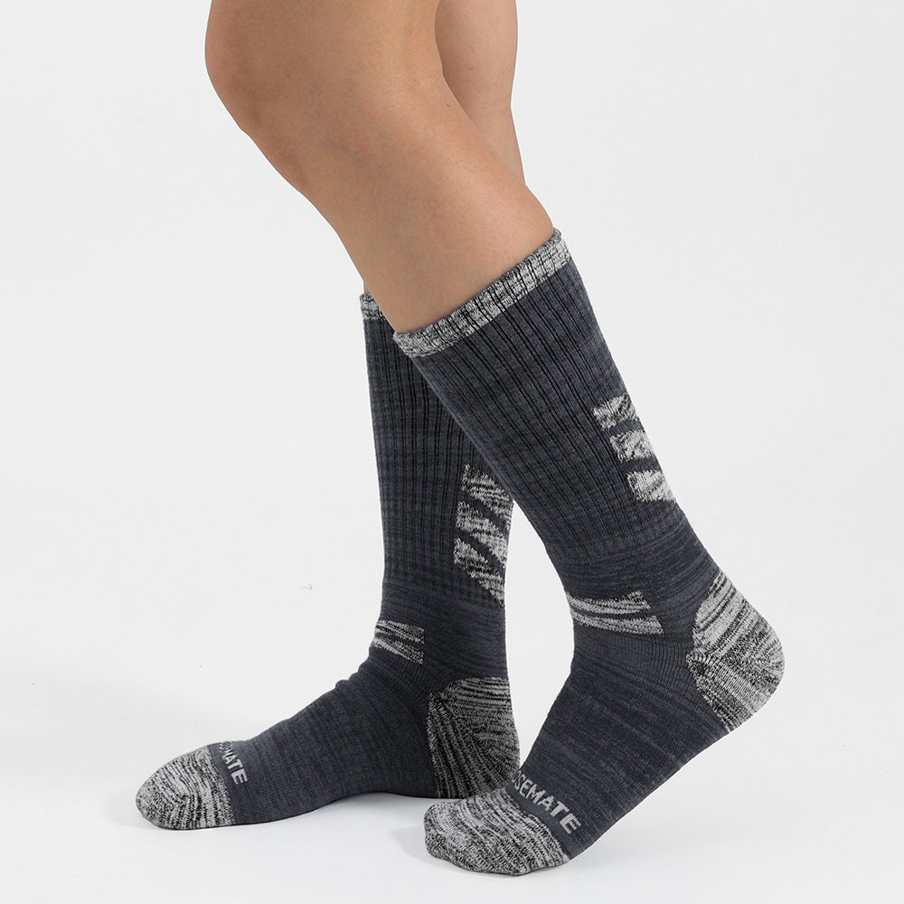 Closemate Men's Outdoor Hiking Mid-Calf Socks