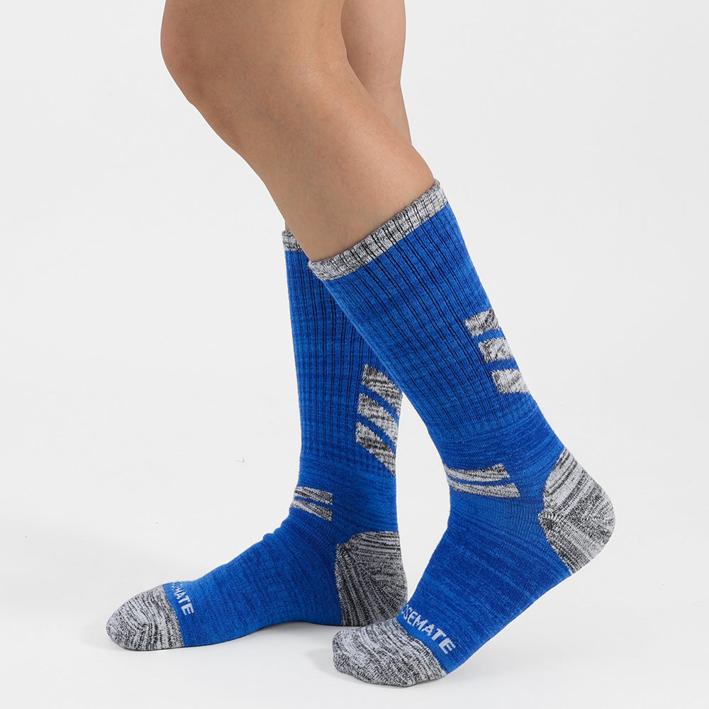 Closemate Men's Outdoor Hiking Mid-Calf Socks