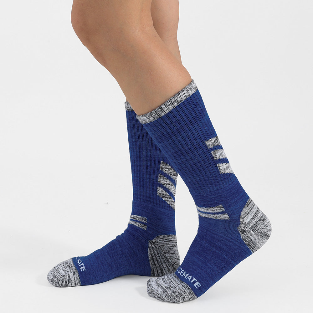 Closemate Men's Outdoor Hiking Mid-Calf Socks