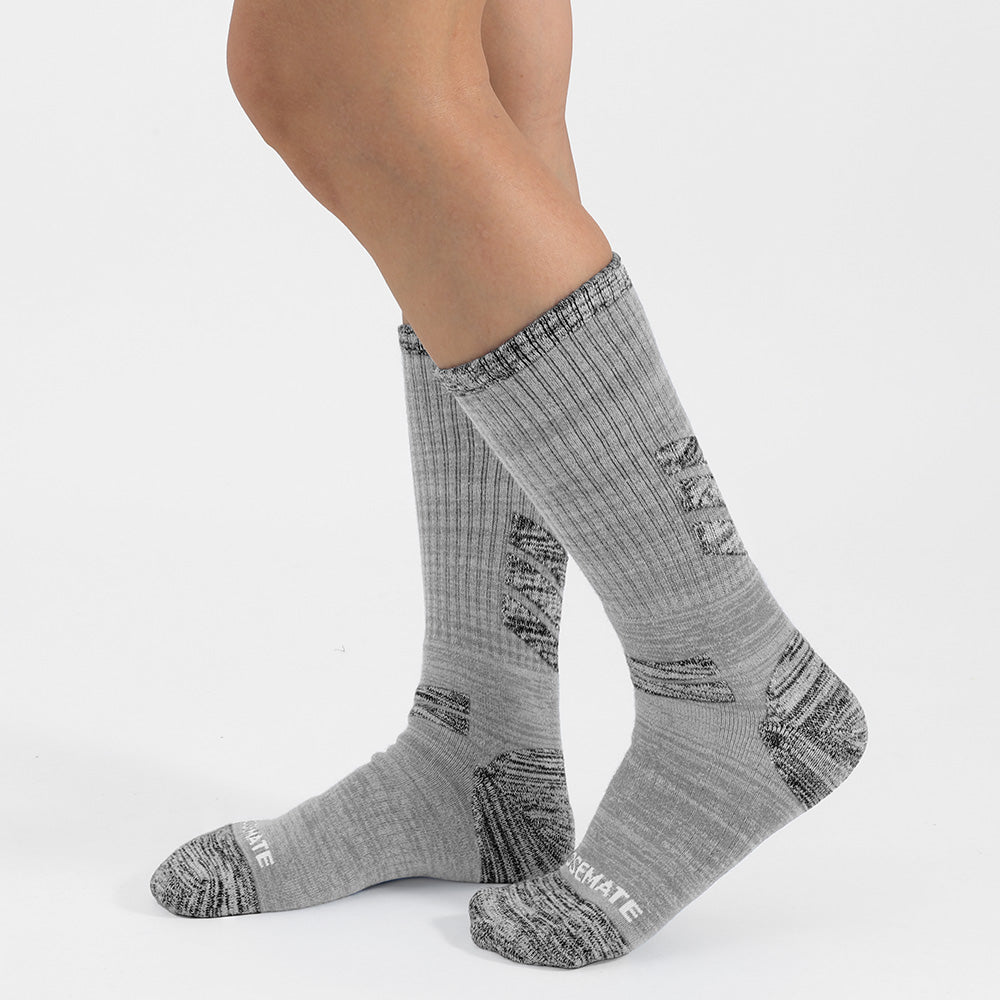 Closemate Men's Outdoor Hiking Mid-Calf Socks