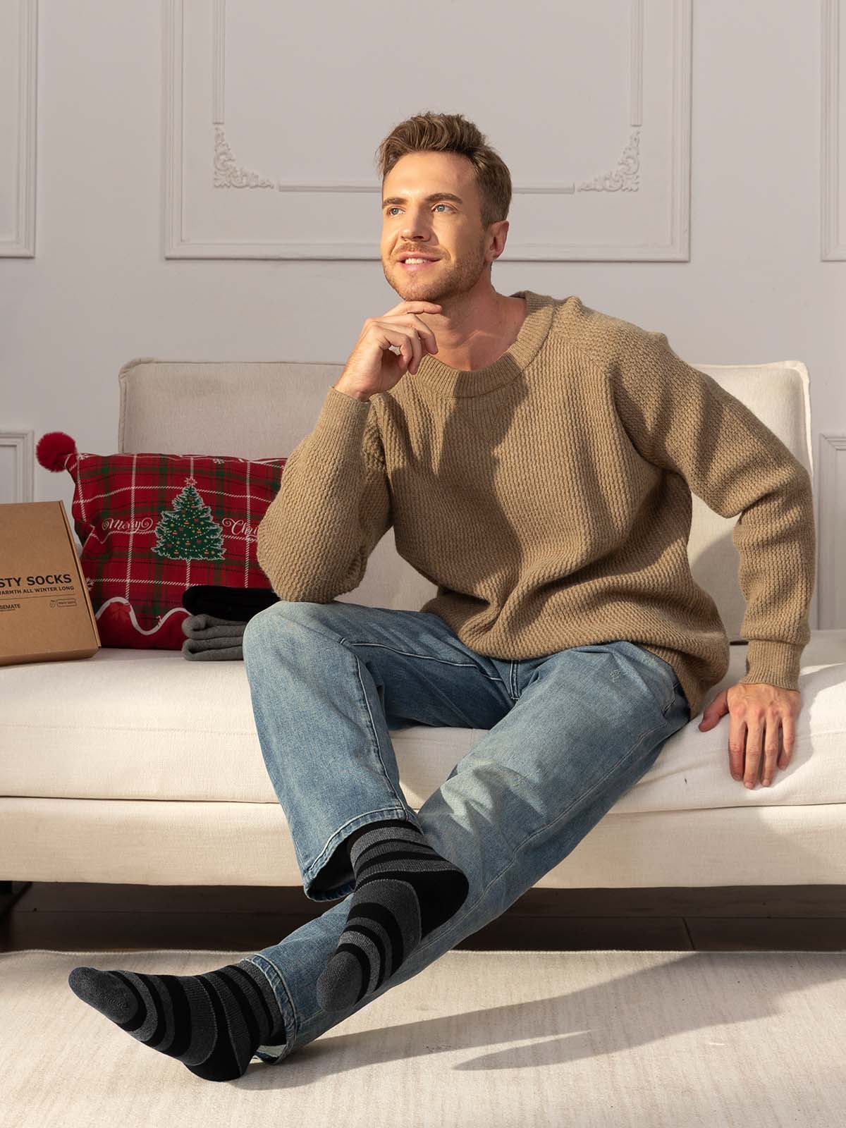Men's Mid-Calf Winter Thermal Socks