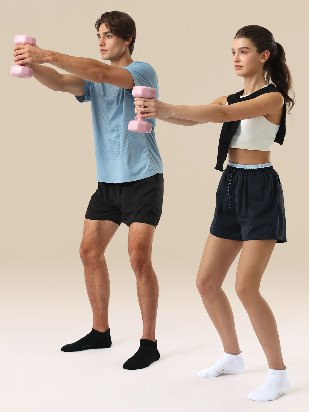 Unisex Cushioned Running Ankle Socks