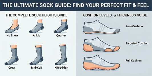 The Complete Sock Heights &amp; Cushion Guide
