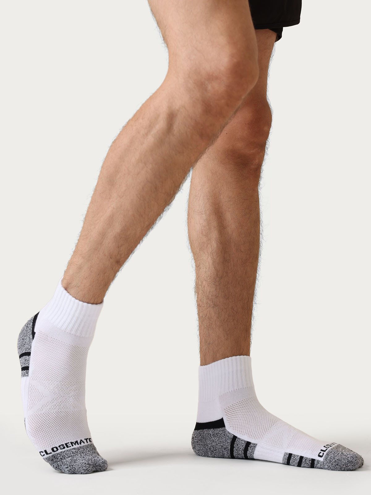 Men's Athletic Cushioned Crew Socks