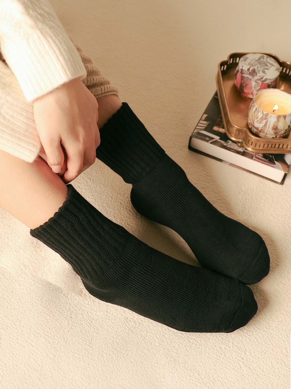 Women's Winter Thermal Casual Boot Socks