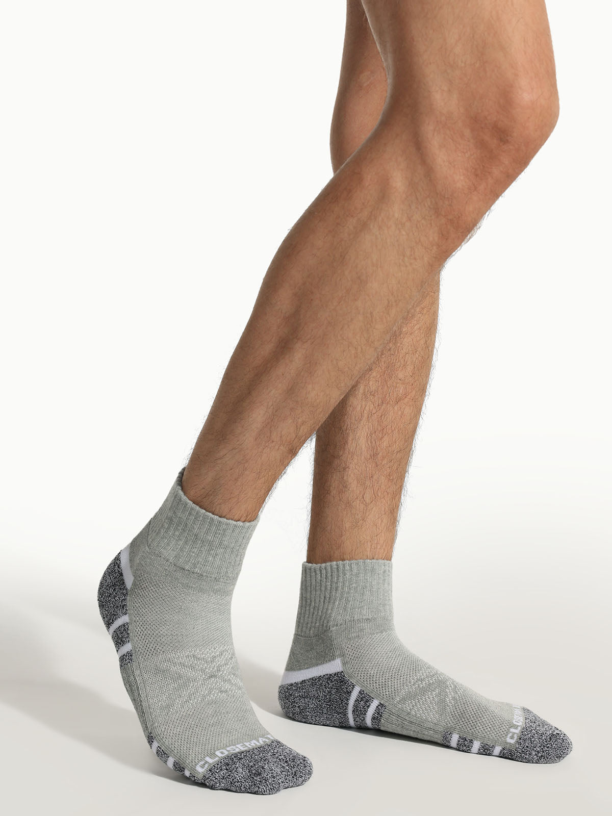 Men's Athletic Cushioned Crew Socks