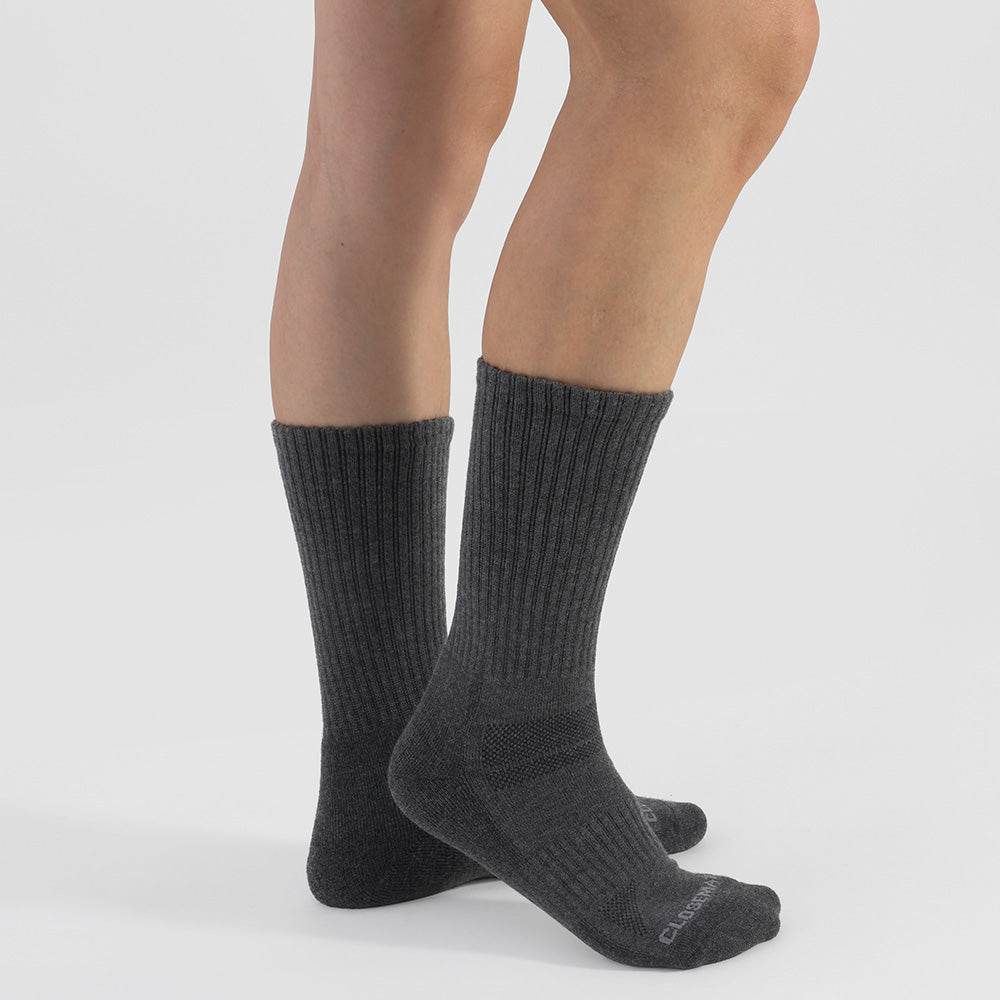 Closemate Men's Wool Thermal Outdoor Hiking Crew Socks