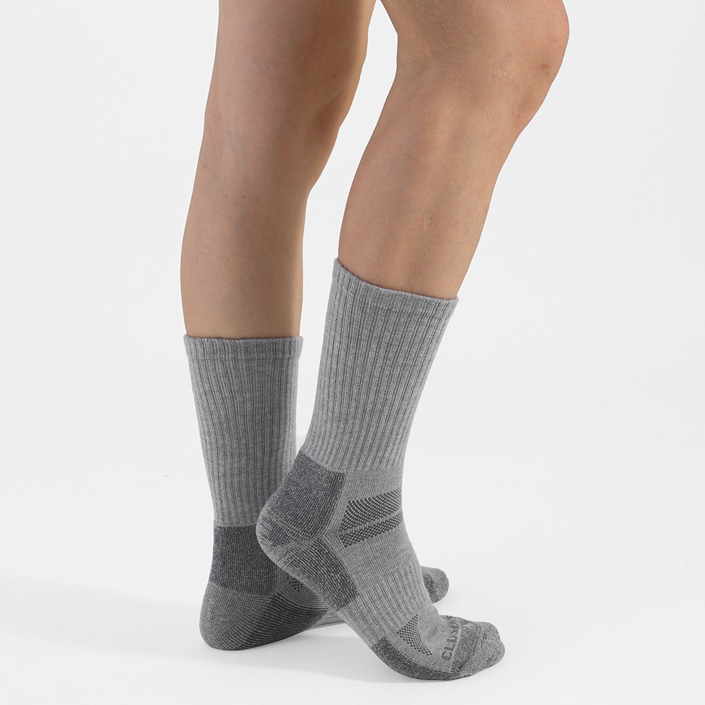 Closemate Men's Wool Thermal Outdoor Hiking Crew Socks