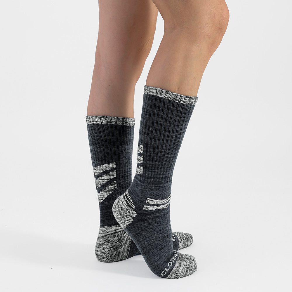 Closemate Men's Outdoor Hiking Mid-Calf Socks