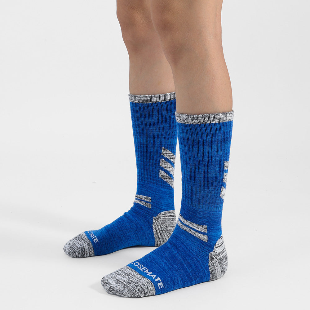 Closemate Men's Outdoor Hiking Mid-Calf Socks