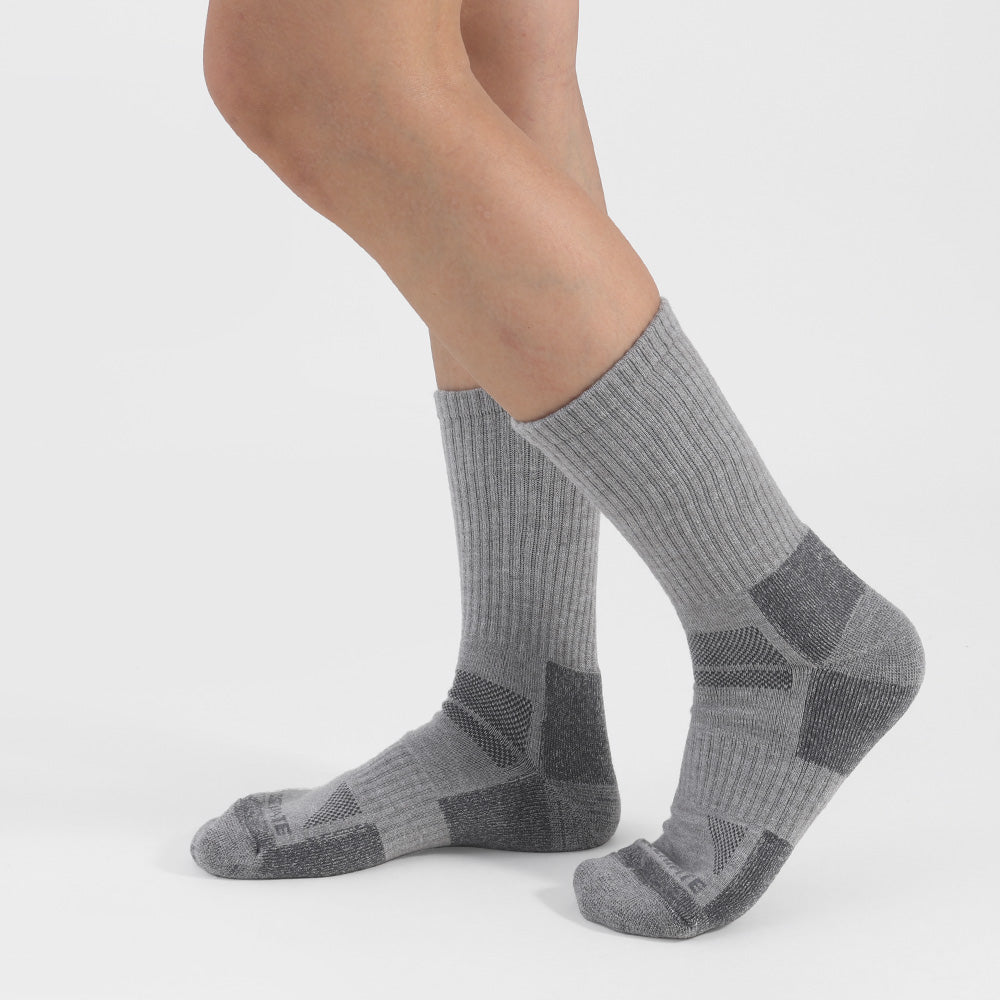 Closemate Men's Wool Thermal Outdoor Hiking Crew Socks