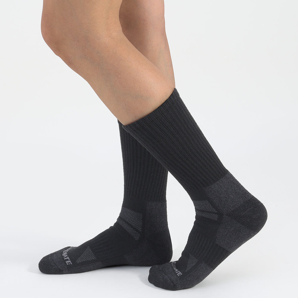 Closemate Men's Wool Thermal Outdoor Hiking Crew Socks