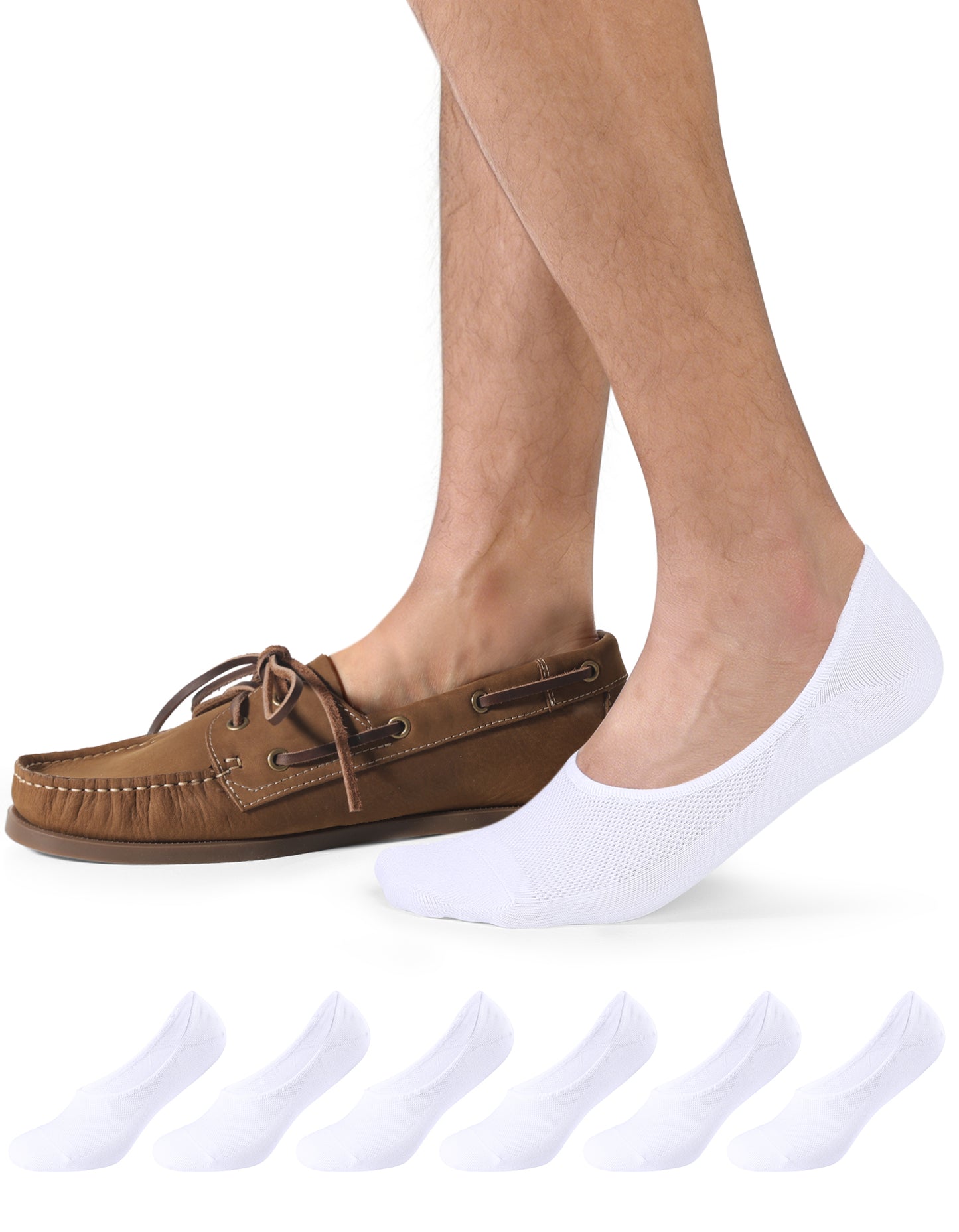 Men's Fashion Dress No Show Socks