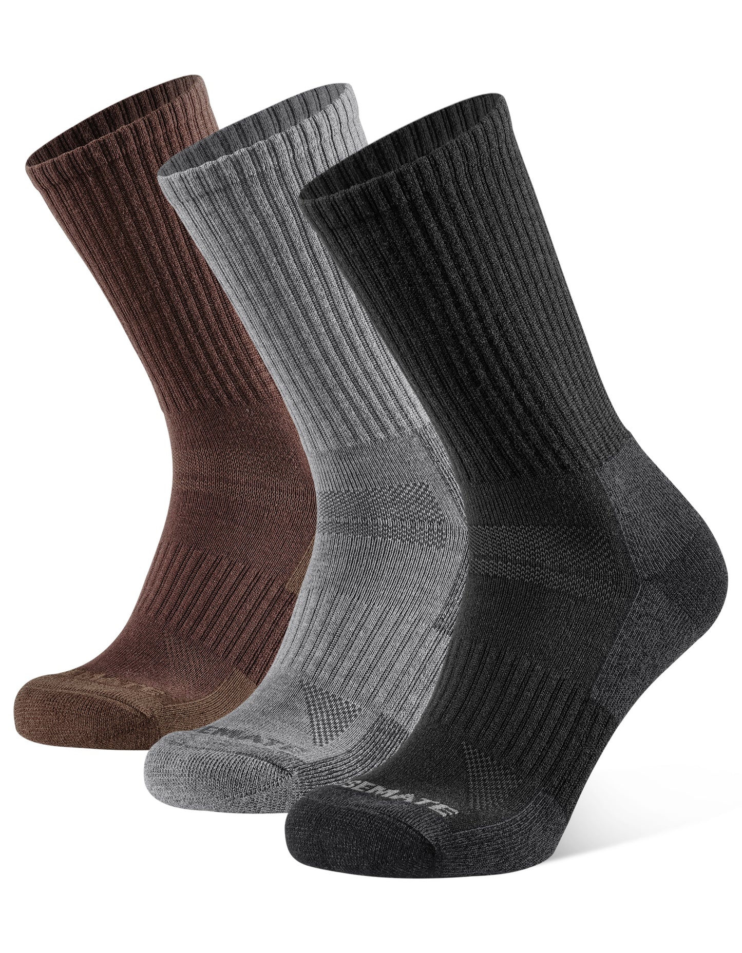 Men's Wool Thermal Outdoor Hiking Mid-Calf Socks