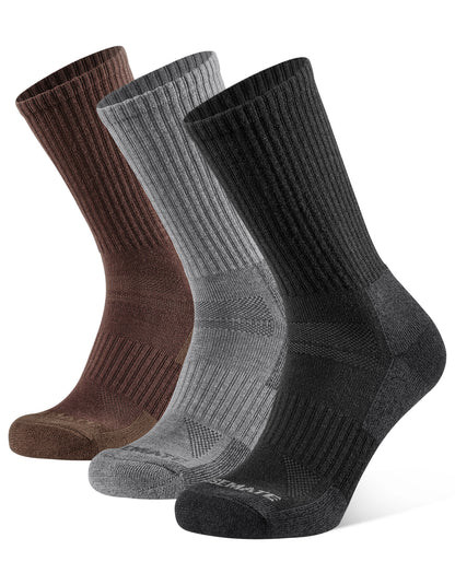 Men's Wool Thermal Outdoor Hiking Mid-Calf Socks