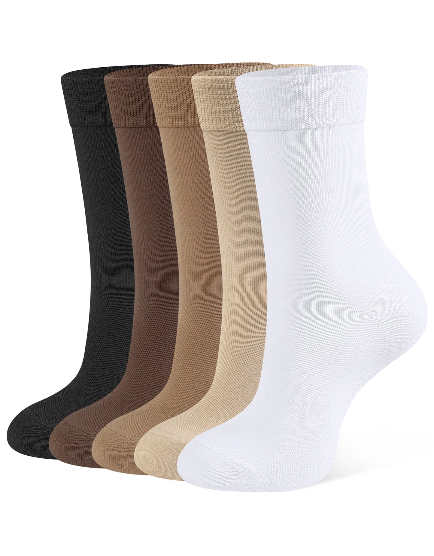 Women's Mid-Calf Cotton Casual Socks