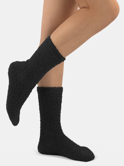 Women's Mid-Calf Thermal Fuzzy Socks