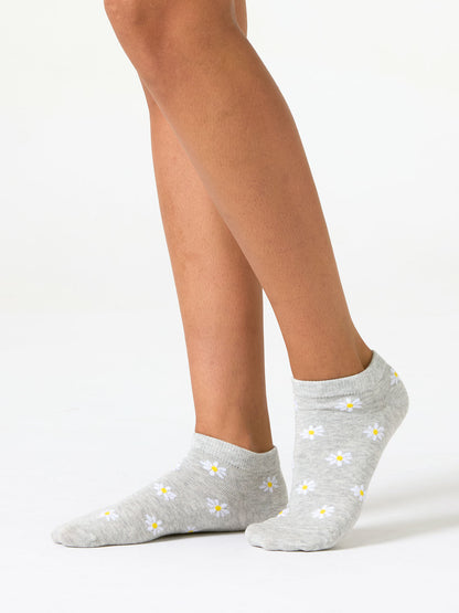 Women's Flower Everyday Ankle Socks