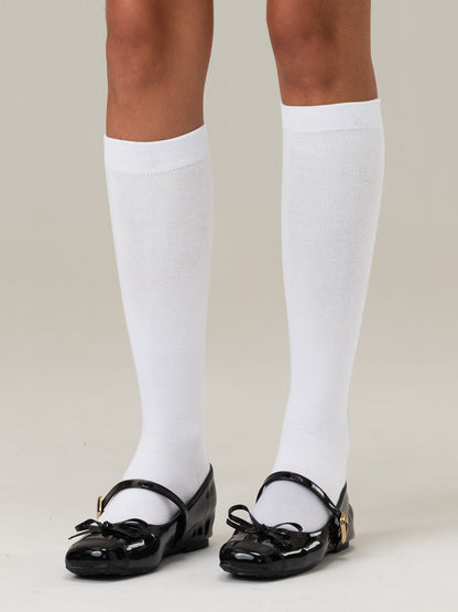 Women's Knee-High Cotton Casual Socks